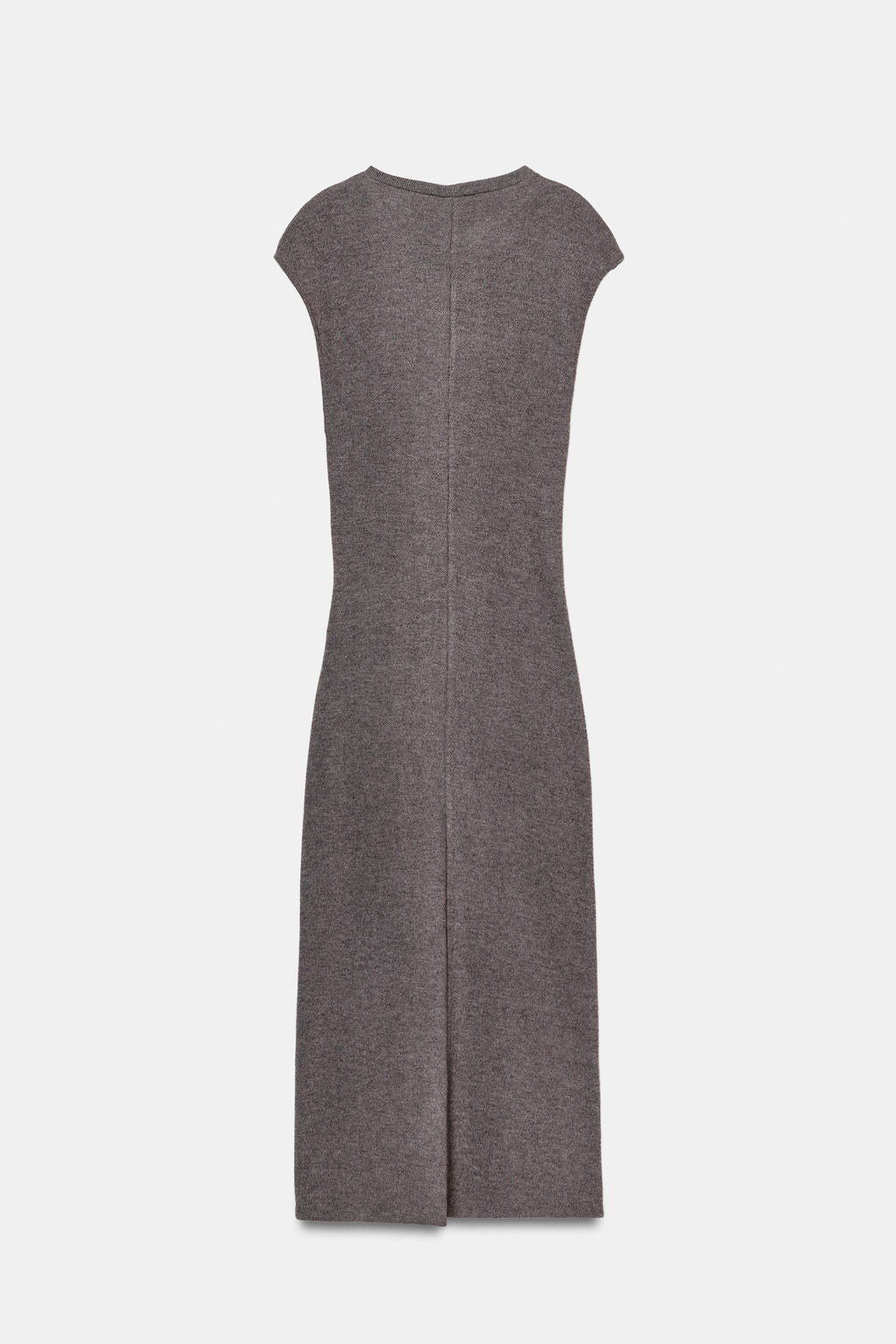 VESTIDO SOFT NUDO / Marr?n oscuro - Zara фото 9