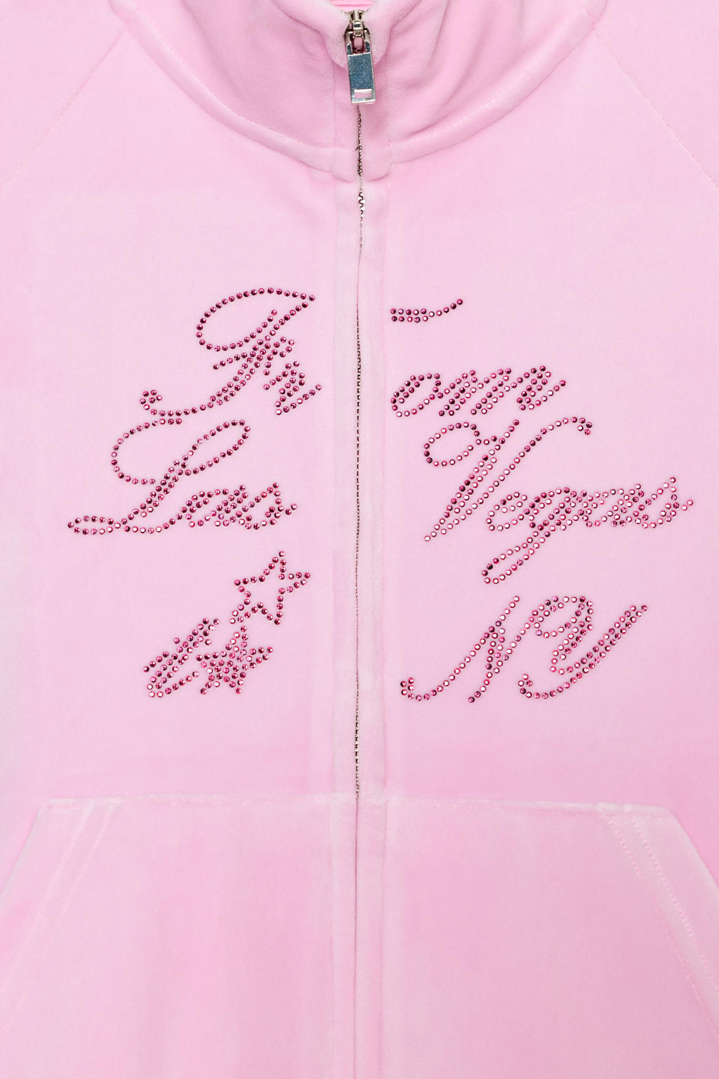 VELVET JACKET WITH TEXT - Zara фото 7