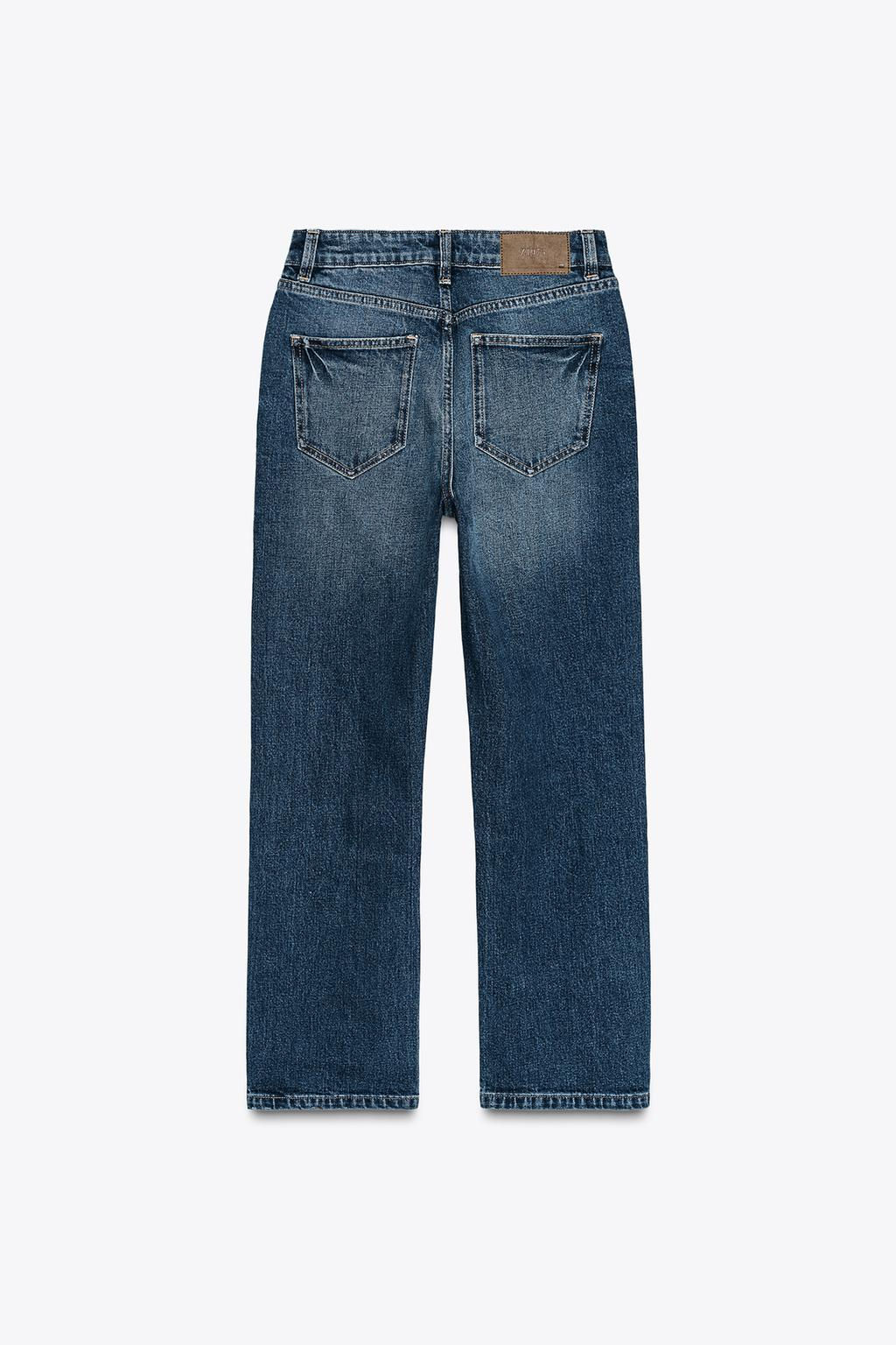 Z1975 SLIM FIT HIGH-WAIST JEANS - Zara фото 8