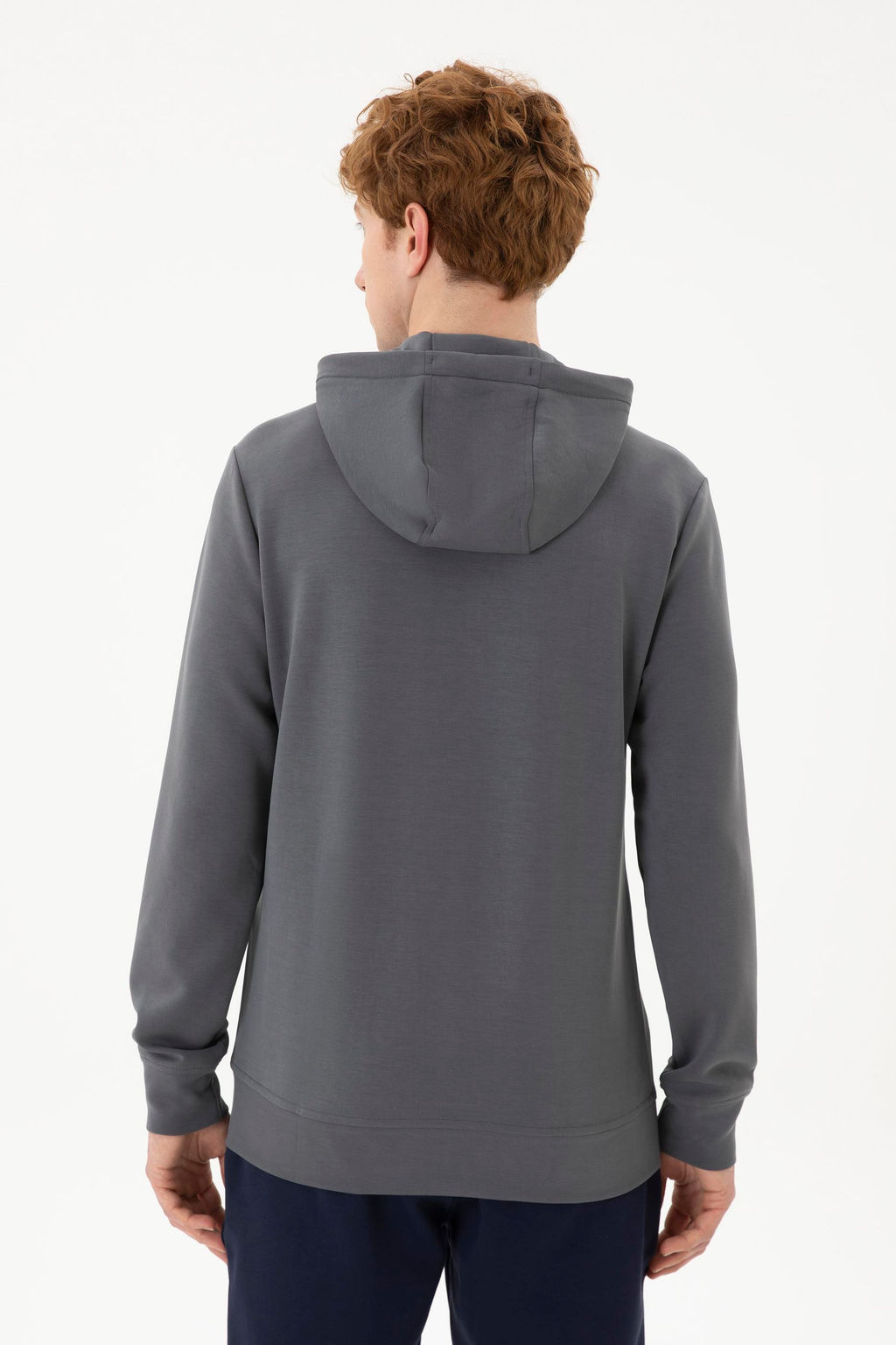 Мужской свитшот антрацитового цвета - U.s. polo assn фото 12