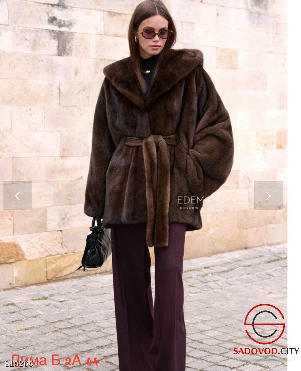 Шуба женская из искусственного меха