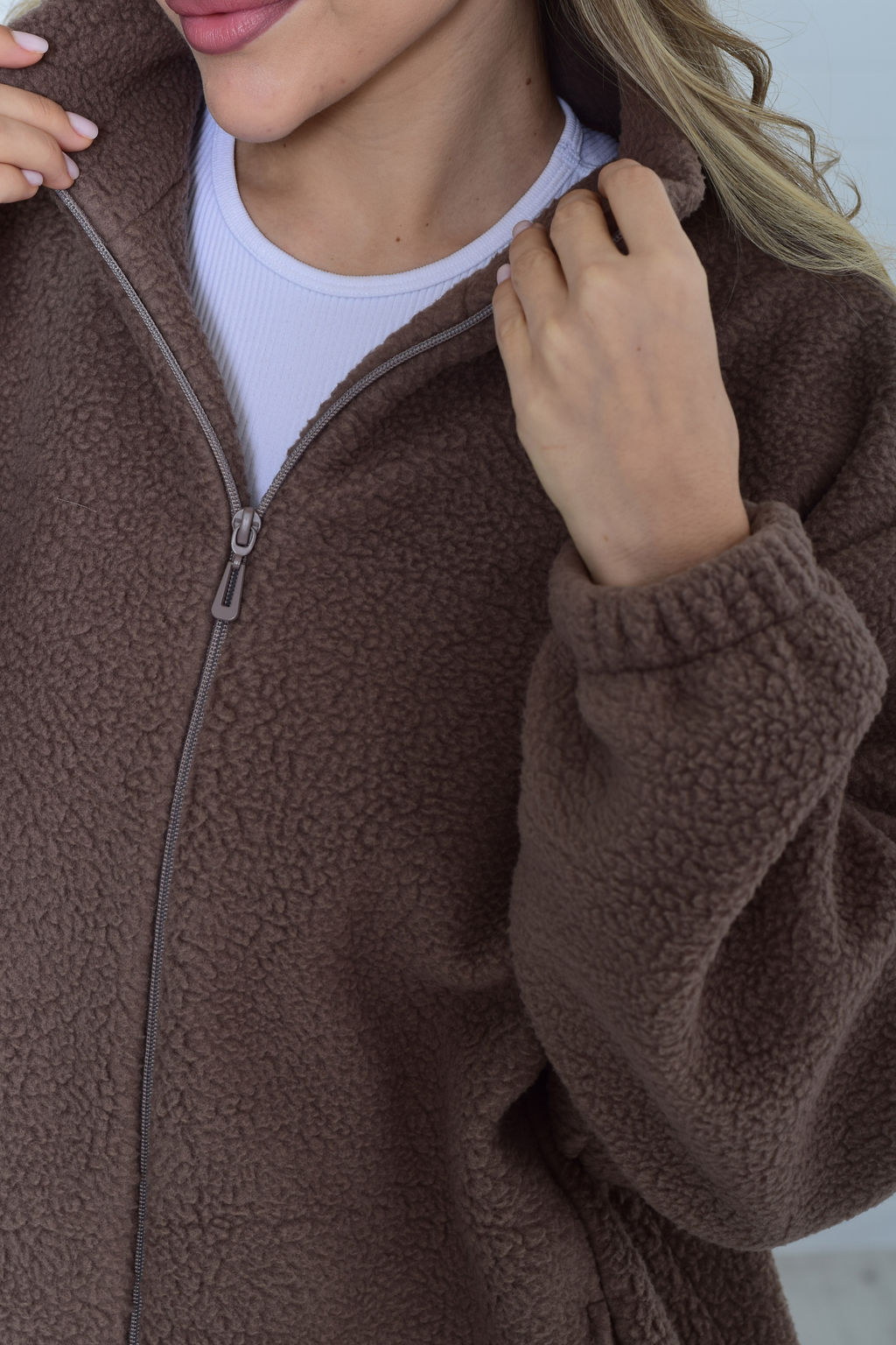 Толстовка женская 6-225 из флиса - Новое кимоно фото 20