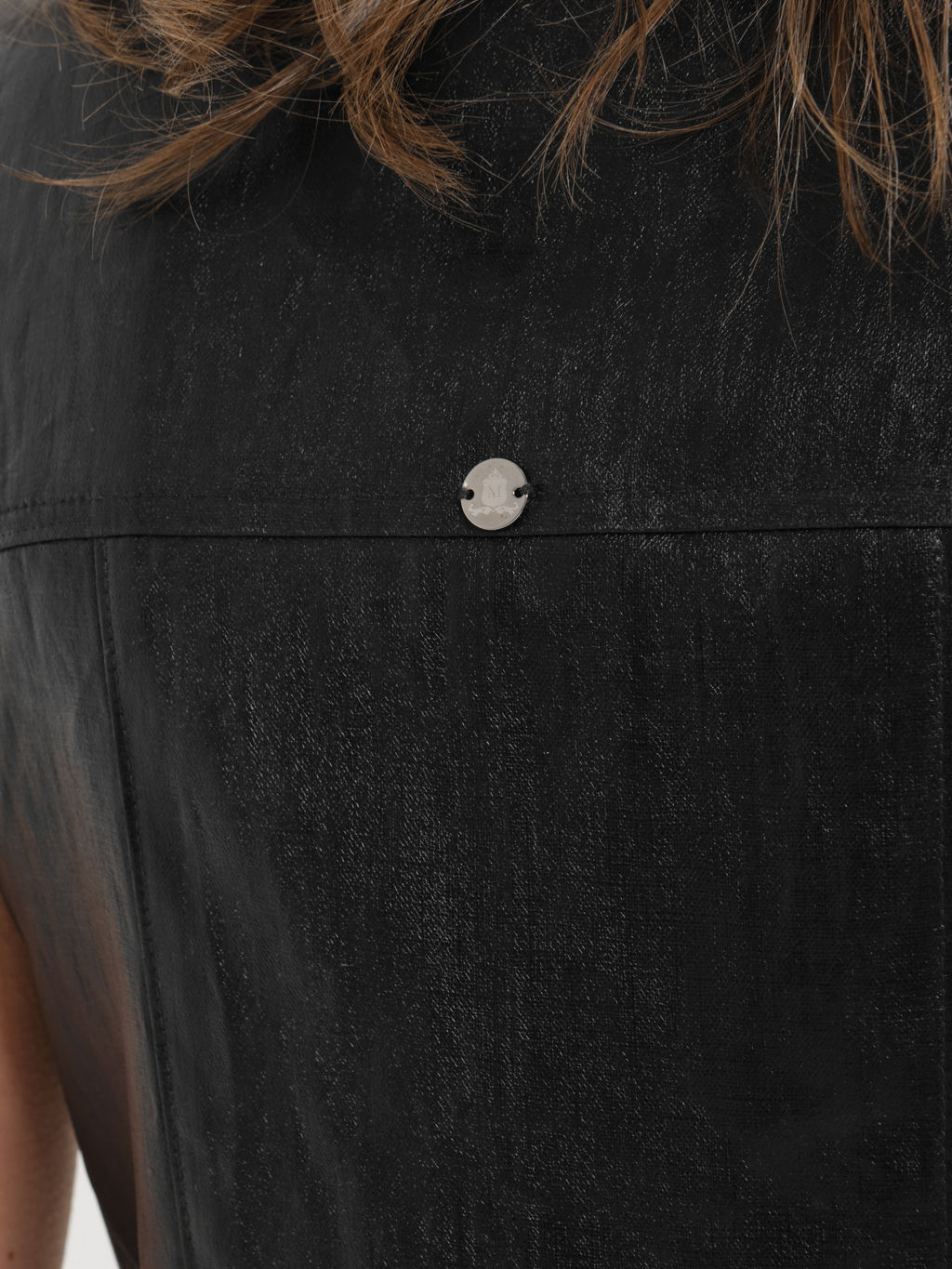 Платье изо льна с напылением под кожу - Marchello marchellini фото 10