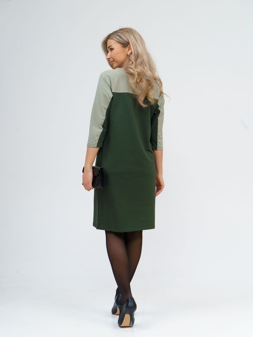 790 Платье "Хаки"