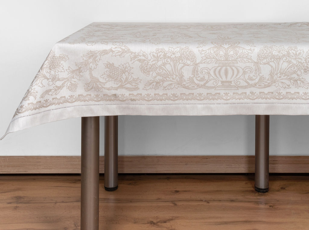 ОБР 01751 Скатерть 150*85 Французский мотив цв. бежевый