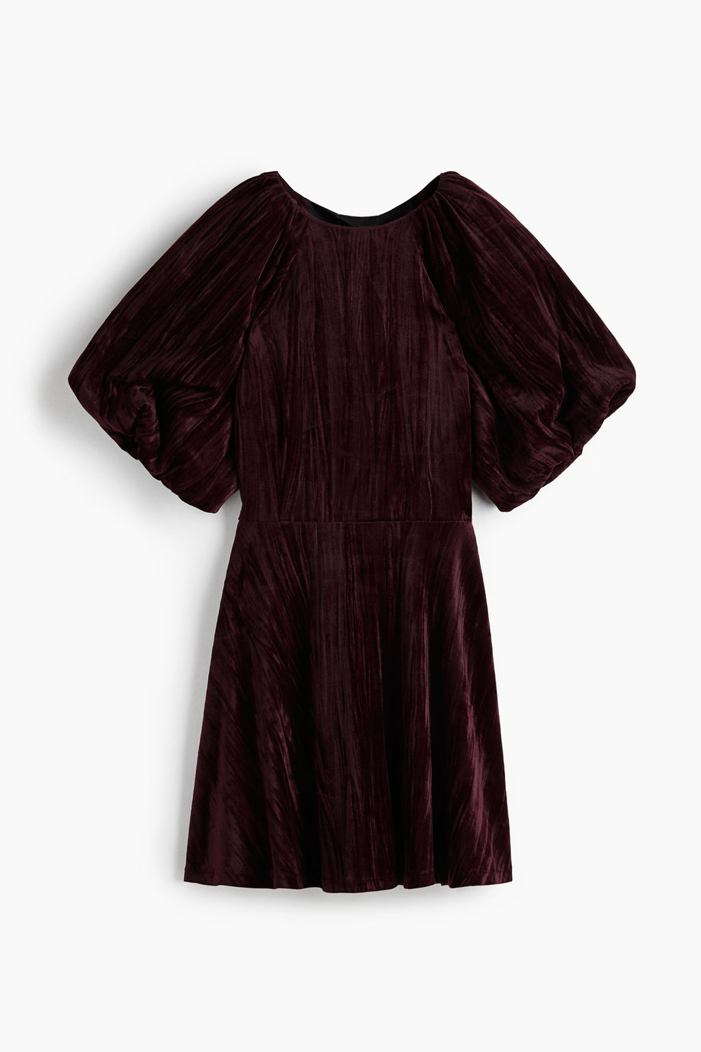 Vestido con mangas globo - H&m фото 3