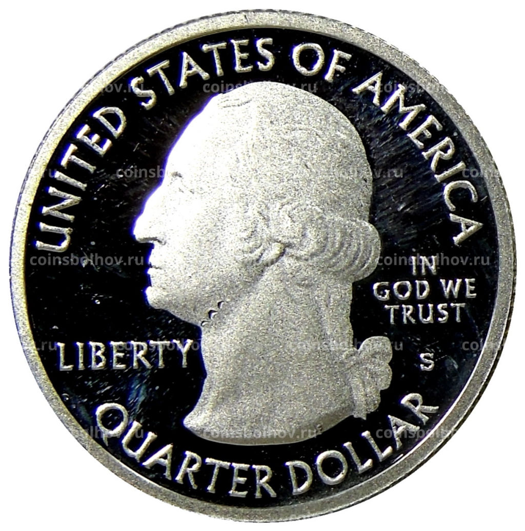 1/4 доллара (25 центов) 2012 года S США Национальные парки № 15  Денали
