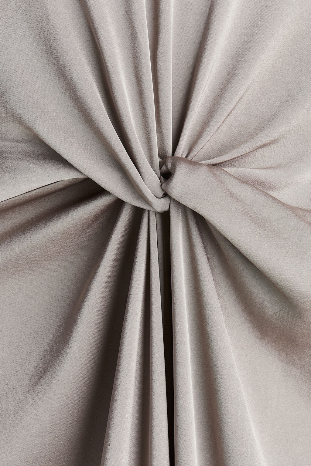 MAMA Vestido de saten drapeado con detalle de nudo - H&m фото 6