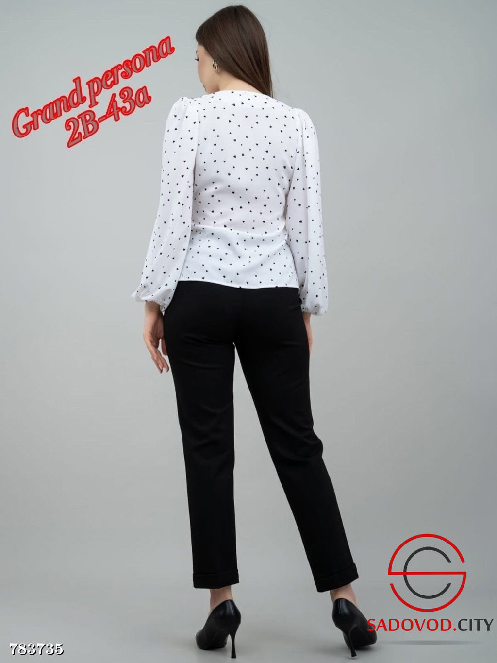 Женская блузка на запах