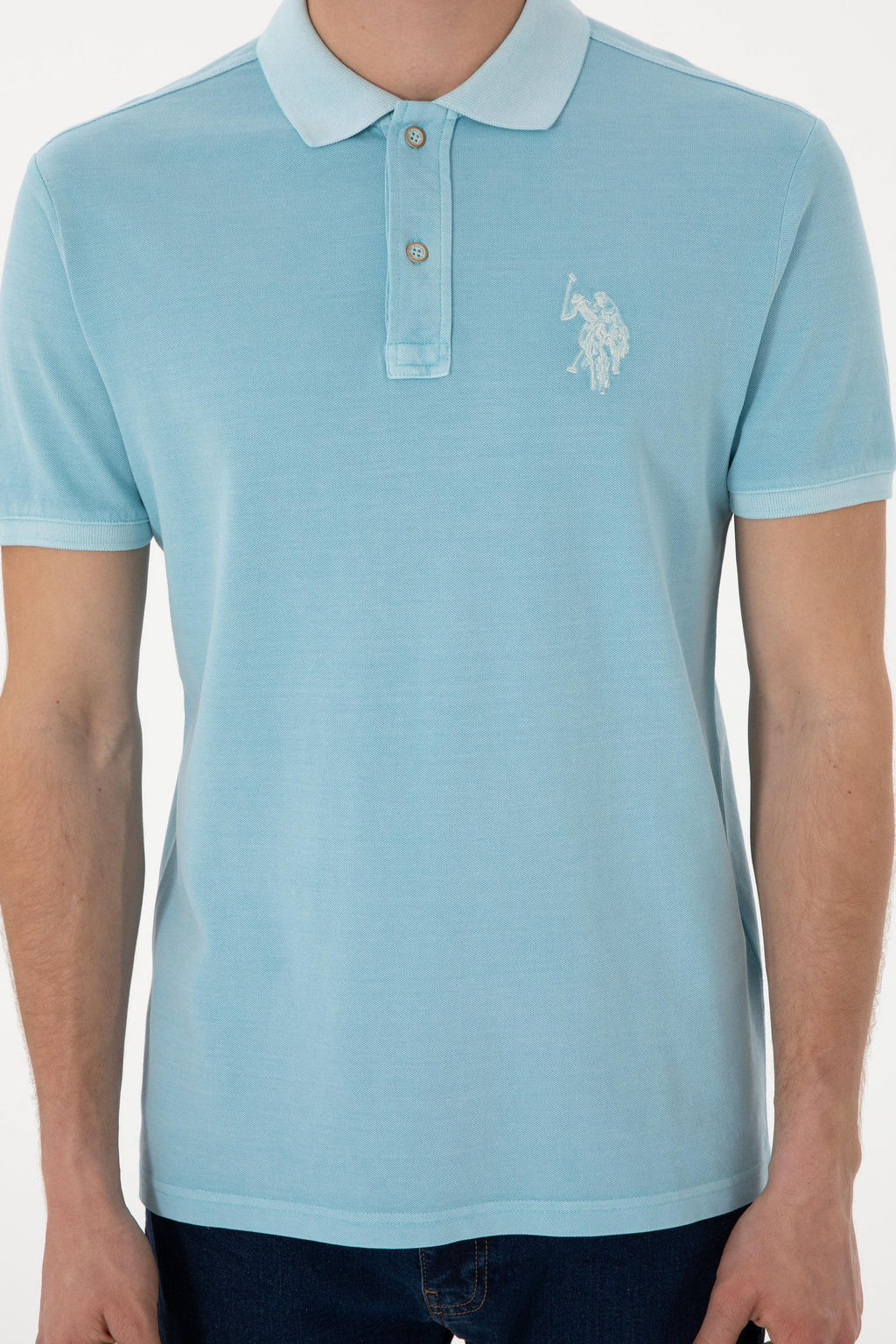 Erkek Polo Yaka Aqua Basic Ti__rt Sepette S_rpriz _ndirim - U.s. polo assn фото 7