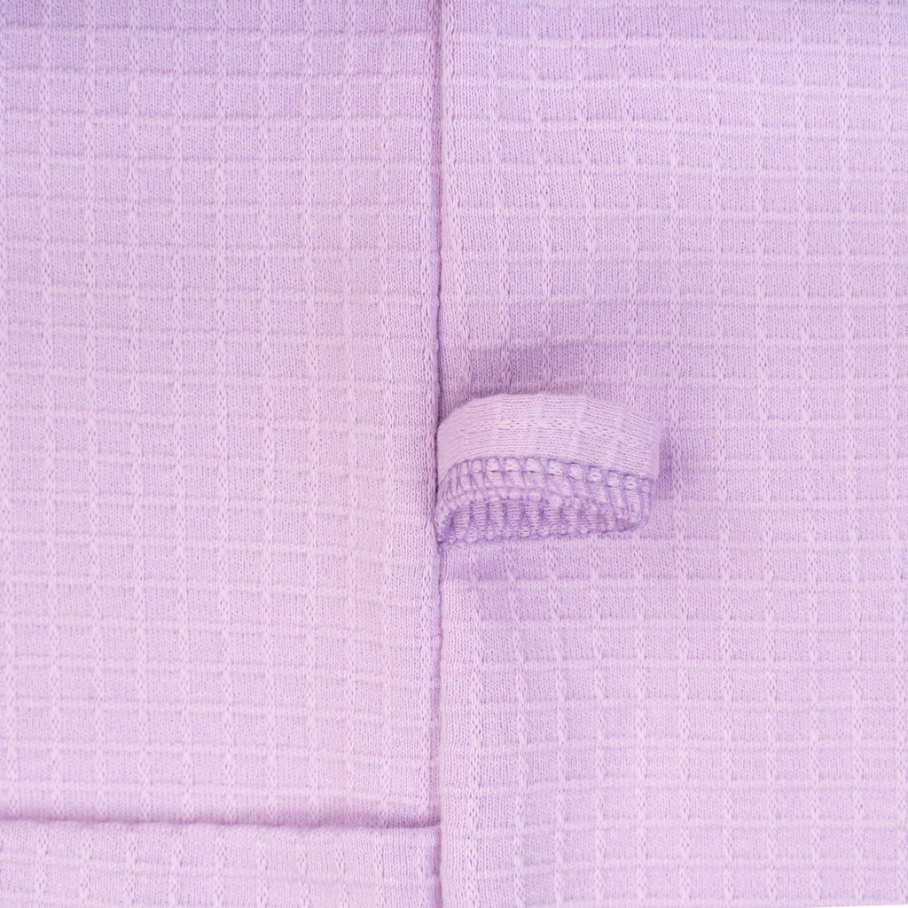 Халат детский вафельный лиловый 914 (134, 68)