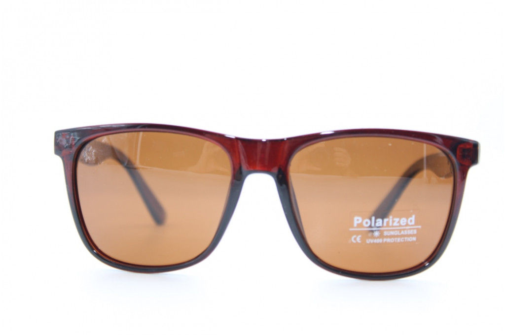 Солнцезащитные очки Polarized 21835 54-20-139 коричневый  фото 2
