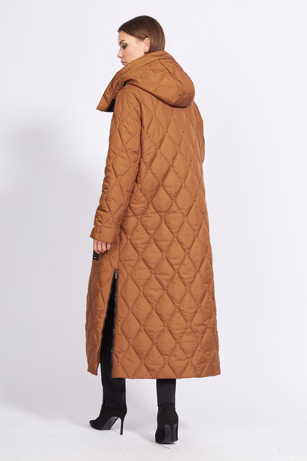 Пальто 2247 корица - Eola фото 2