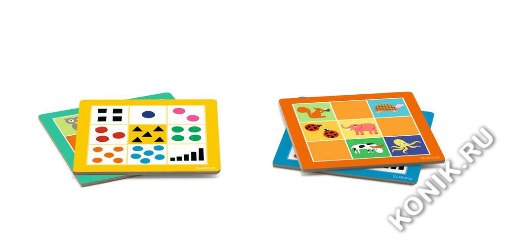 Настольная игра Djeco Классическая 12 в 1  фото 4