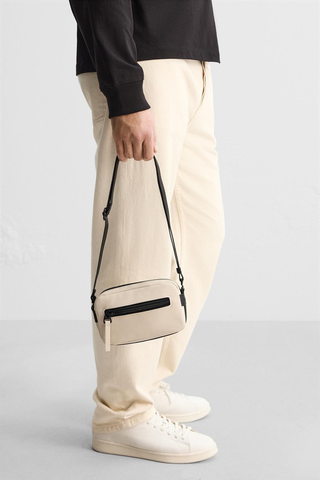 RUBBERISED CROSSBODY BAG - Zara фото 3