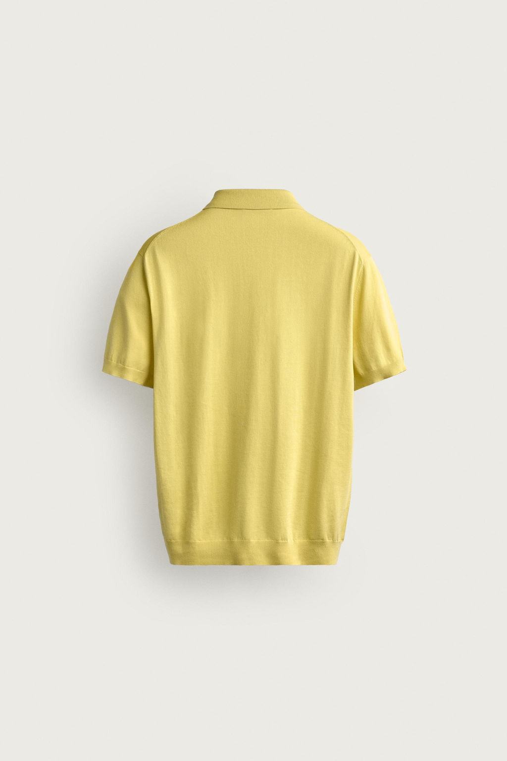 POLO PUNTO REGULAR FIT / Amarillo - Zara фото 9