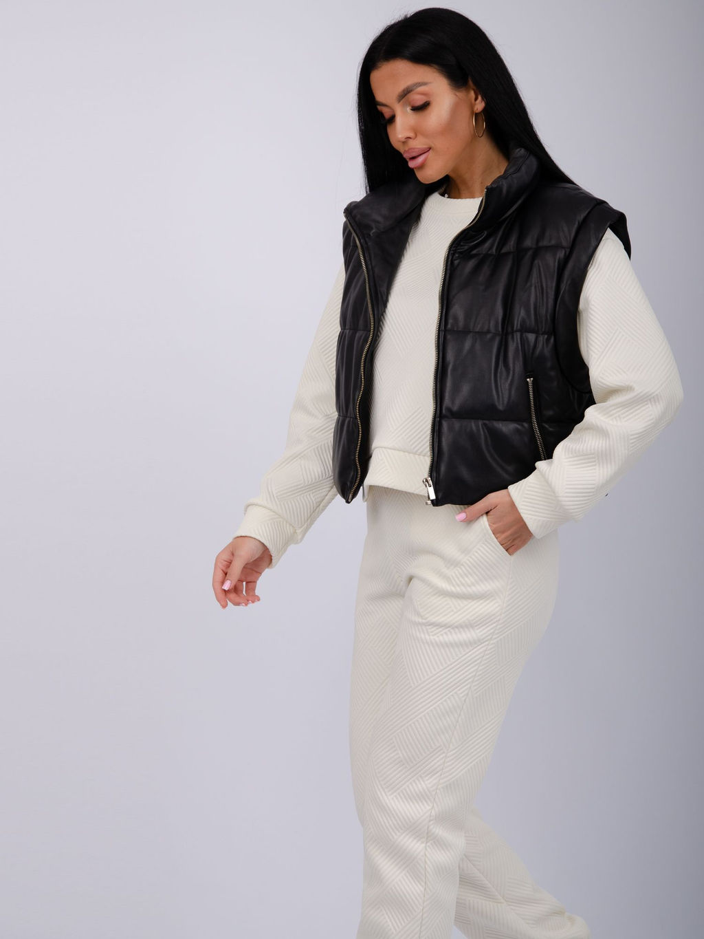 Костюм Богема 3, жаккард - Малина фото 33