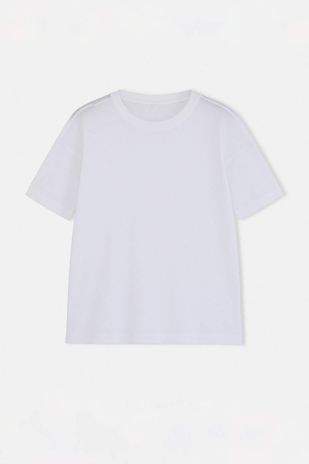 Antrasit Oversize/Genis Kesim Pike Basic T-Shirt TMNSS26TS00022 - Trendyolmilla фото 3