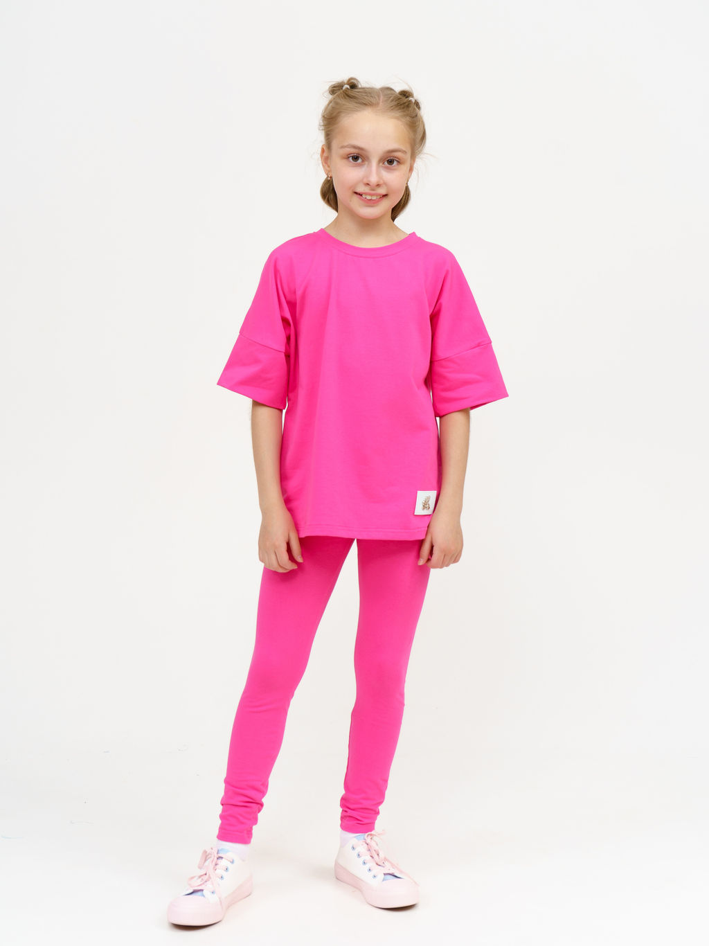 949Д Костюм с леггинсами "Фуксия"