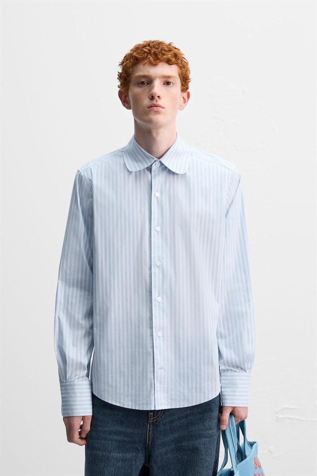 STRIPED SHIRT X HARRY LAMBERT - Zara фото 2