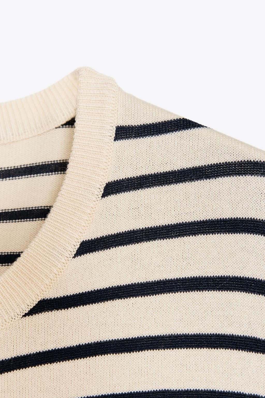 STRIPED KNIT TOP - Zara фото 10