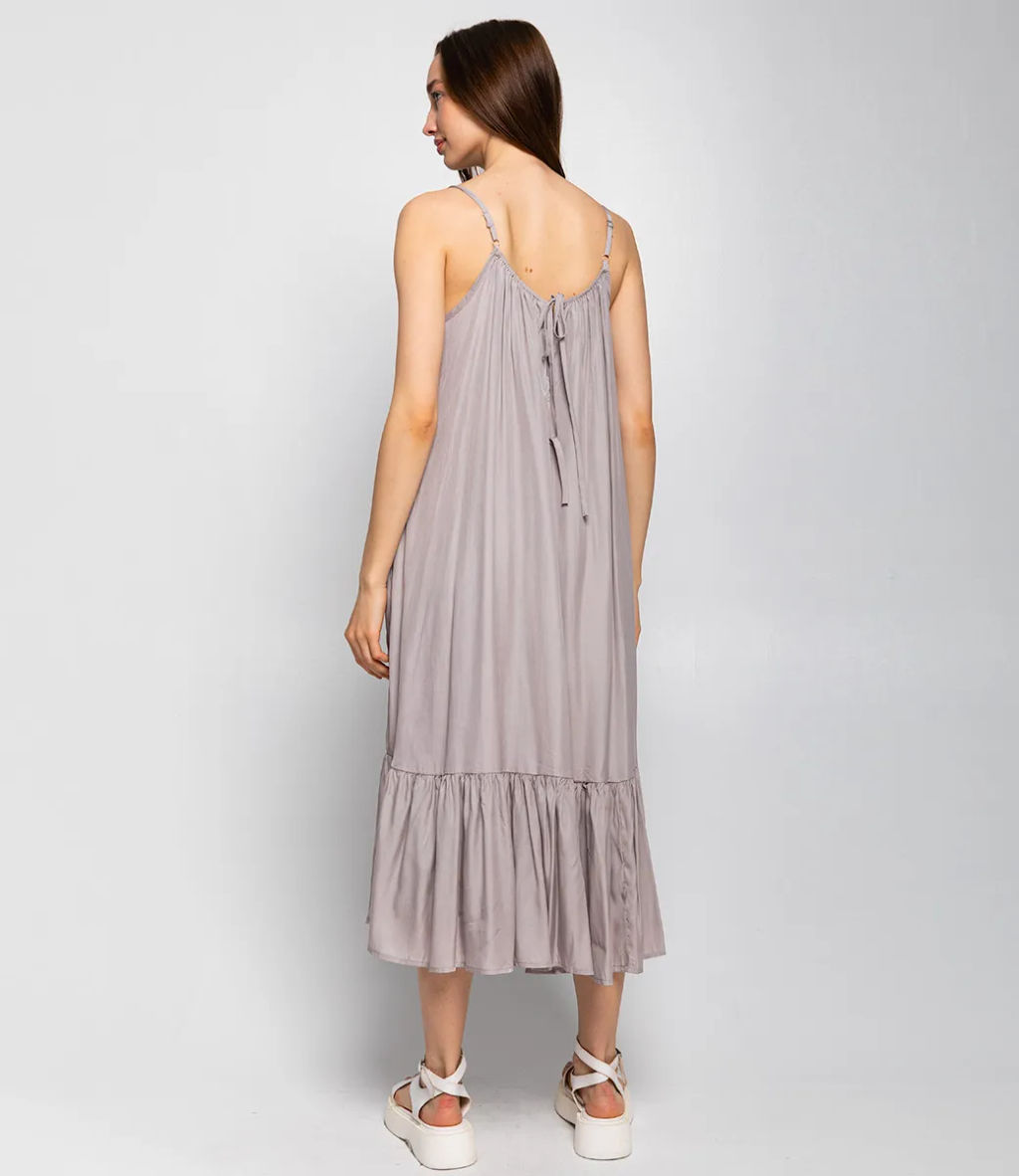 Сарафан #КТ1223 (2), светло-серый