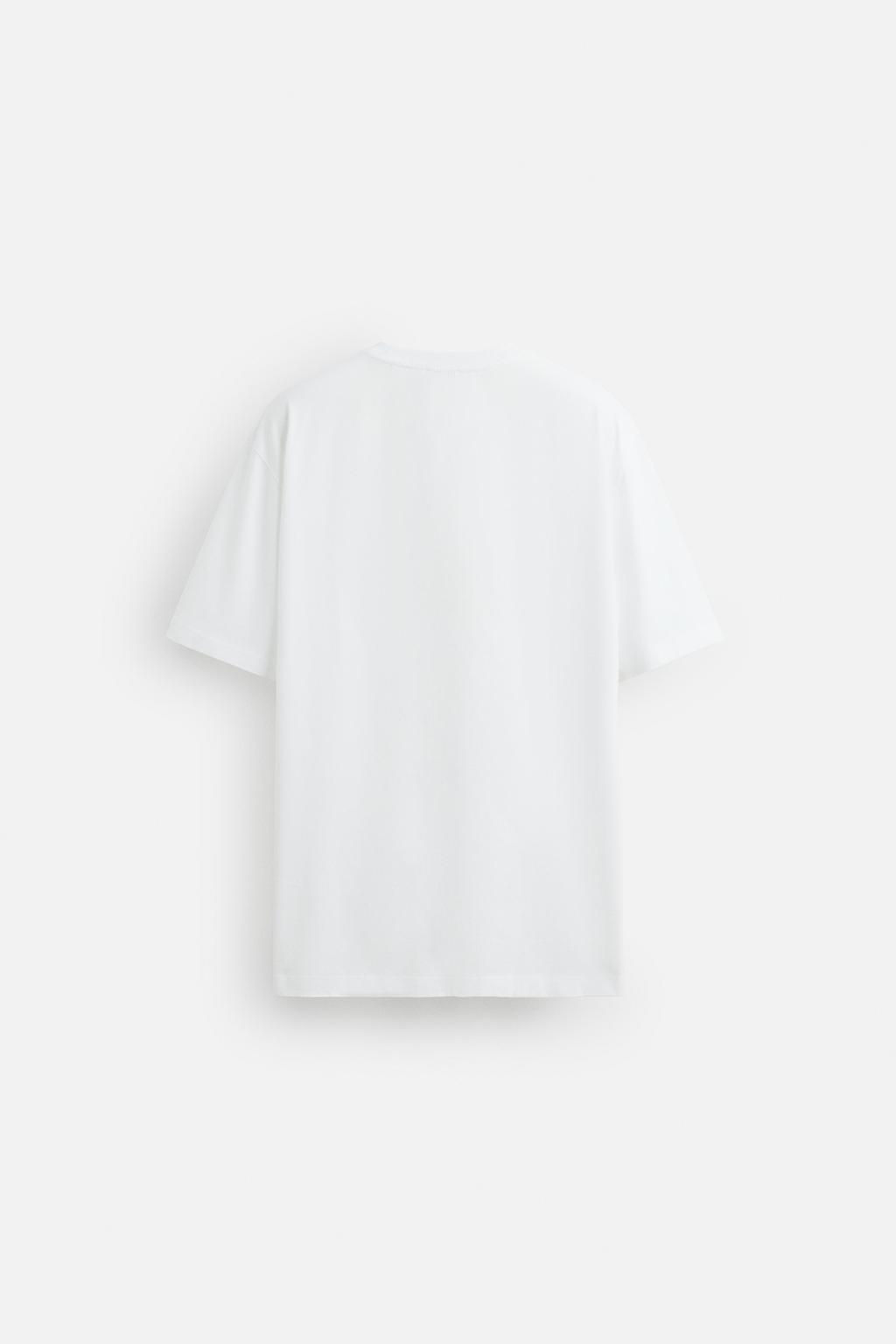 BASIC MEDIUM WEIGHT T-SHIRT - Zara фото 44