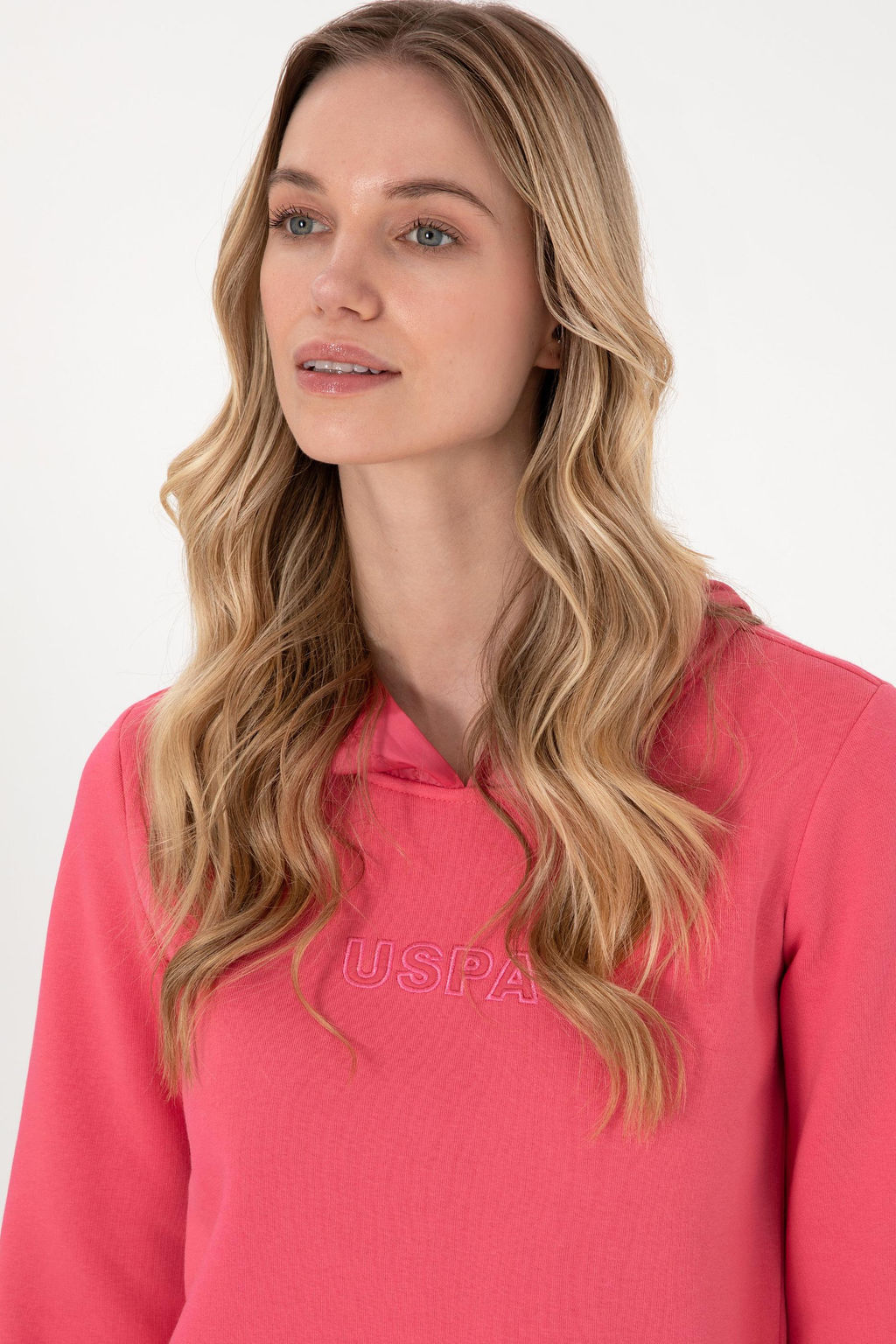 Kad_n Pembe Sweatshirt Sepette S_rpriz _ndirim - U.s. polo assn фото 2