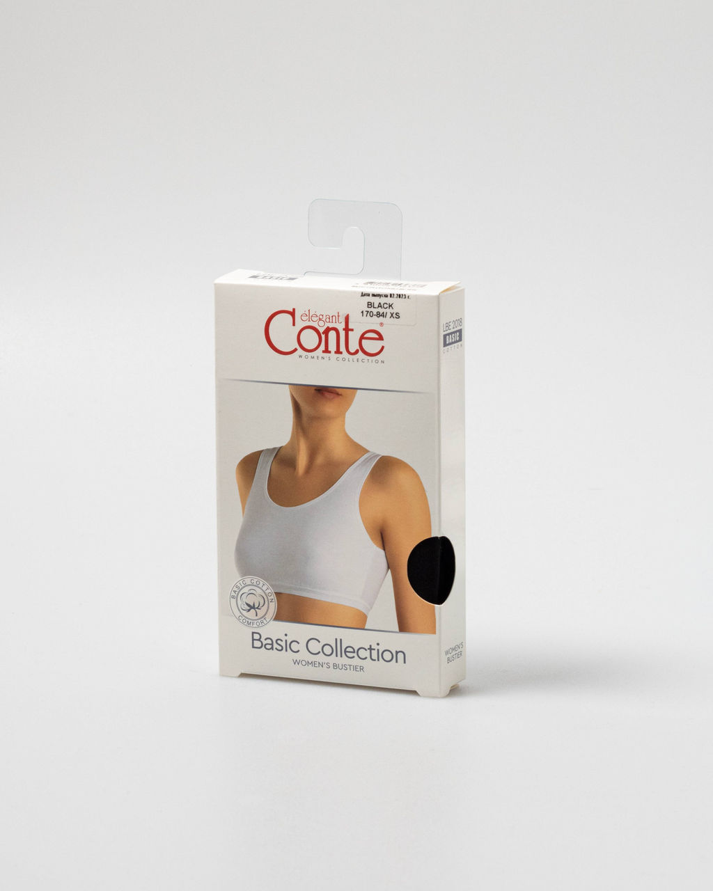 CONTE Бюстье BASIC COLLECTION LBE 2018 (в коробке) black