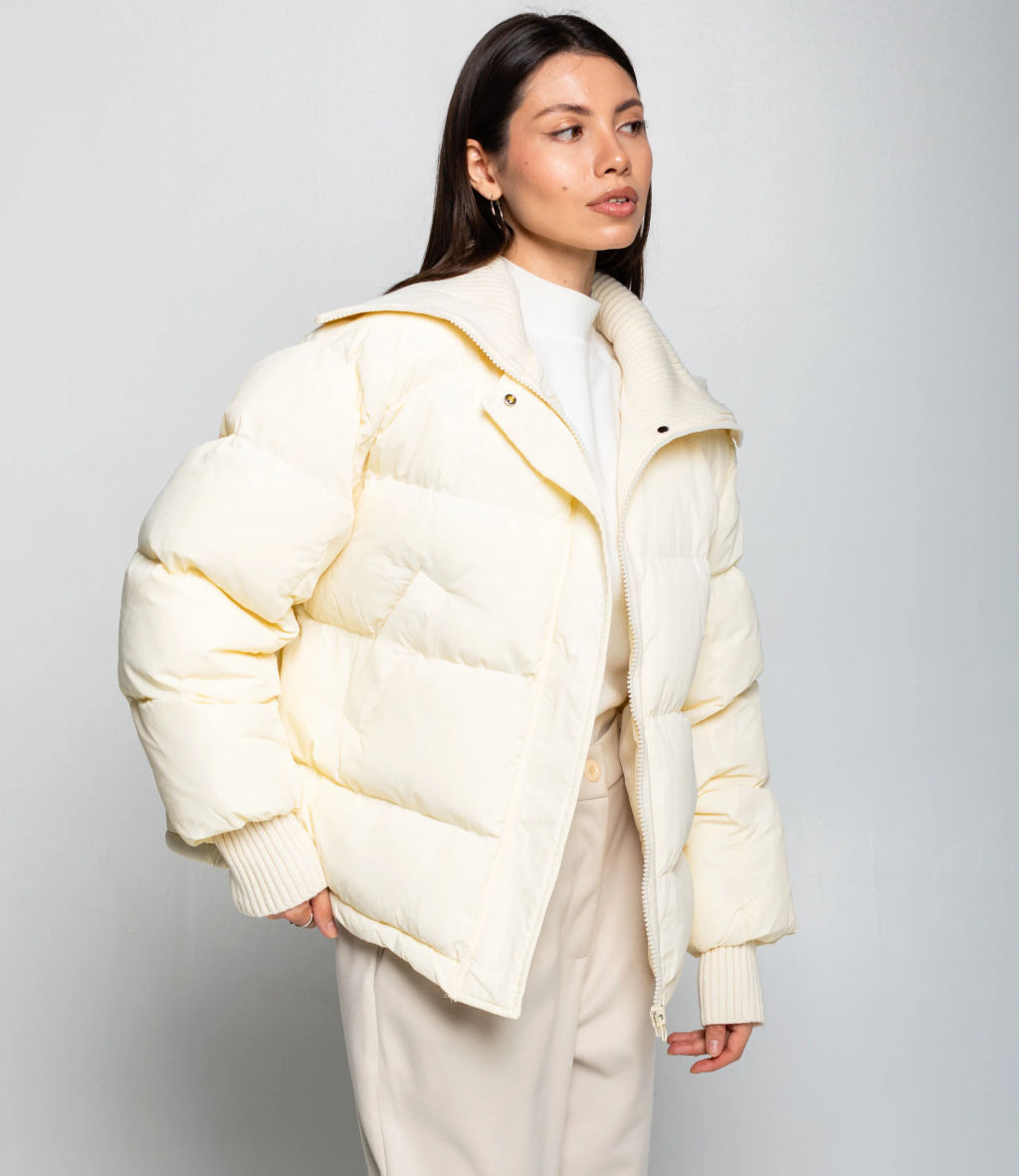 Куртка #КТ8895 (1), кремовый