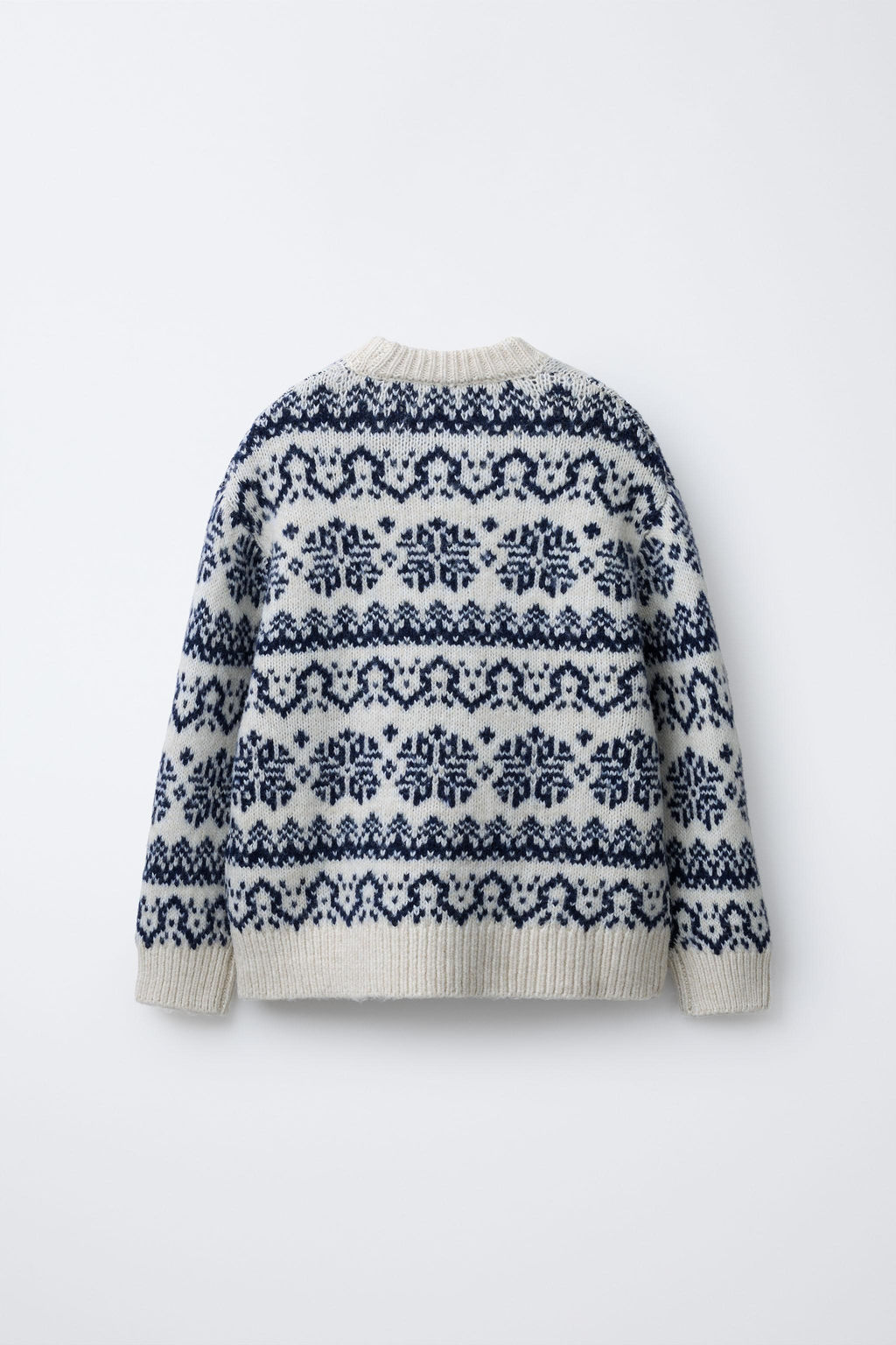 PRINTED WOOL JUMPER - Zara фото 2
