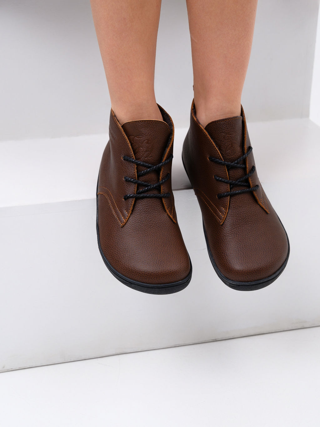 Ботинки женские демисезонные 208.NATAbl.Светло-коричневая оттима/Байка