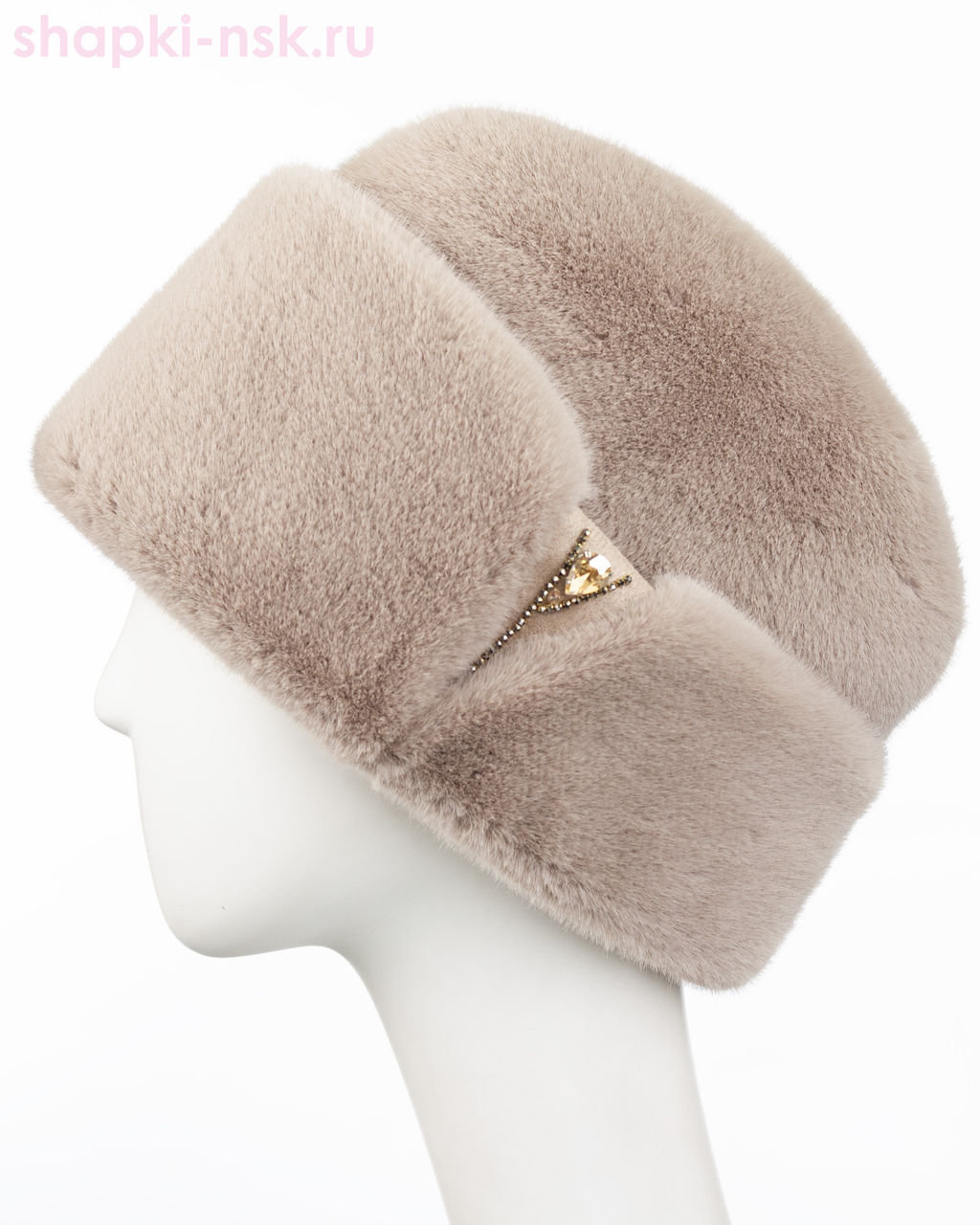Пэм Шапка женская экомех норка (56-58)
