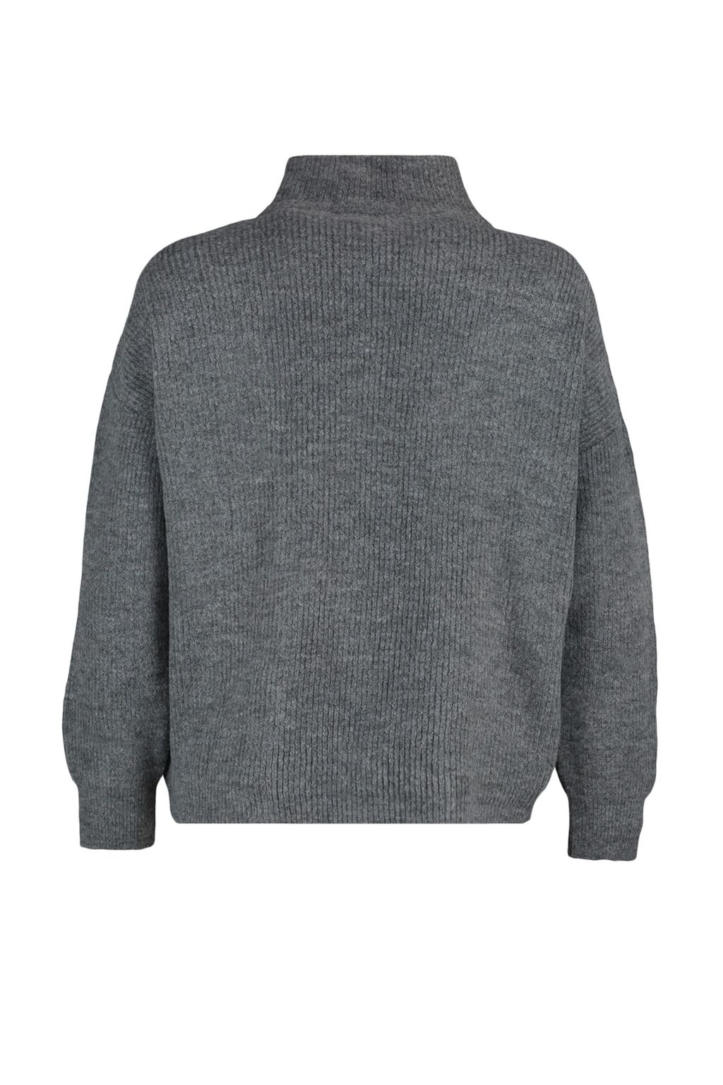 Antrasit Couple Yumusak Dokulu Fermuarl? Triko Kazak TWOAW20XS0009 - Trendyolmilla фото 7