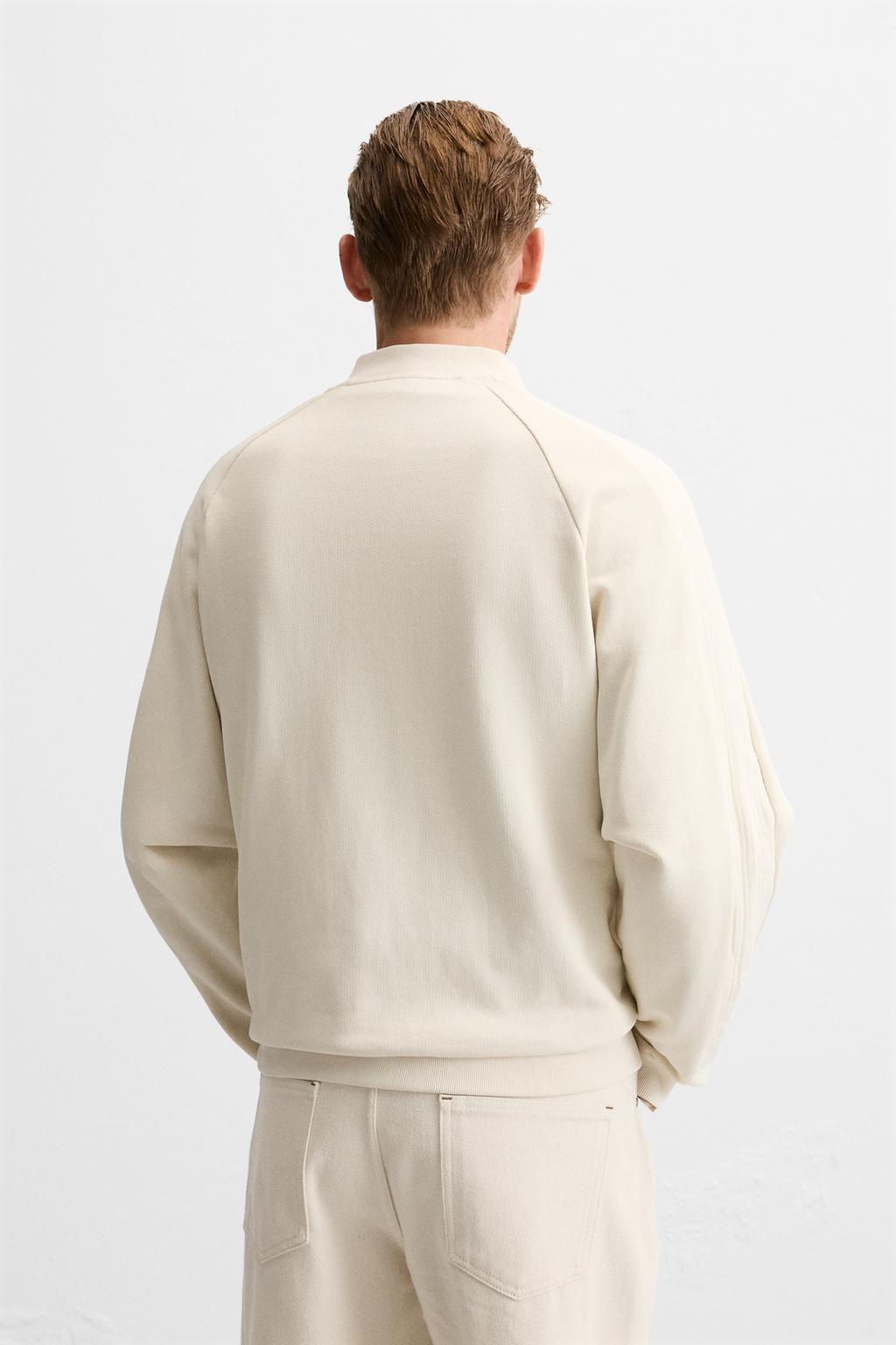 CONTRAST BOMBER JACKET - Zara фото 3