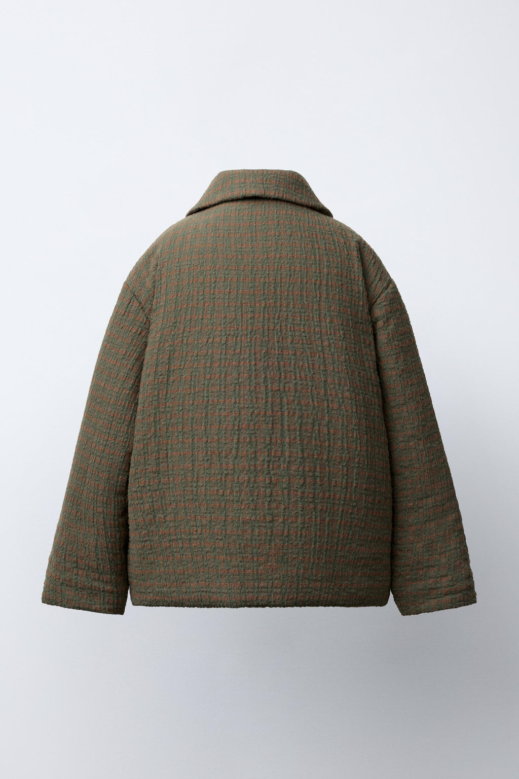 CHECK JACKET WITH FIREMAN CLASP - Zara фото 4