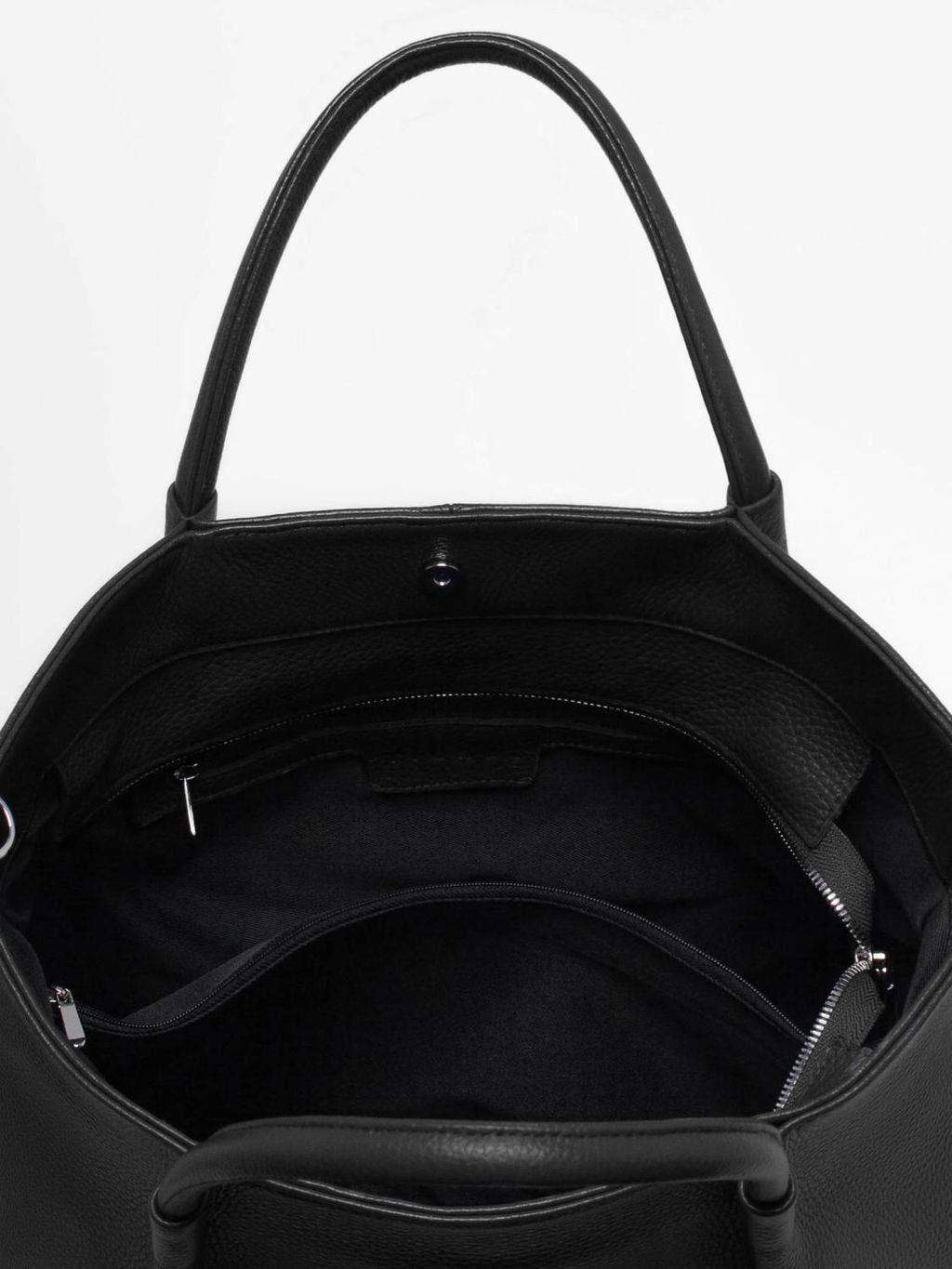 Женская кожаная сумка Richet 2910LN 376 Черный