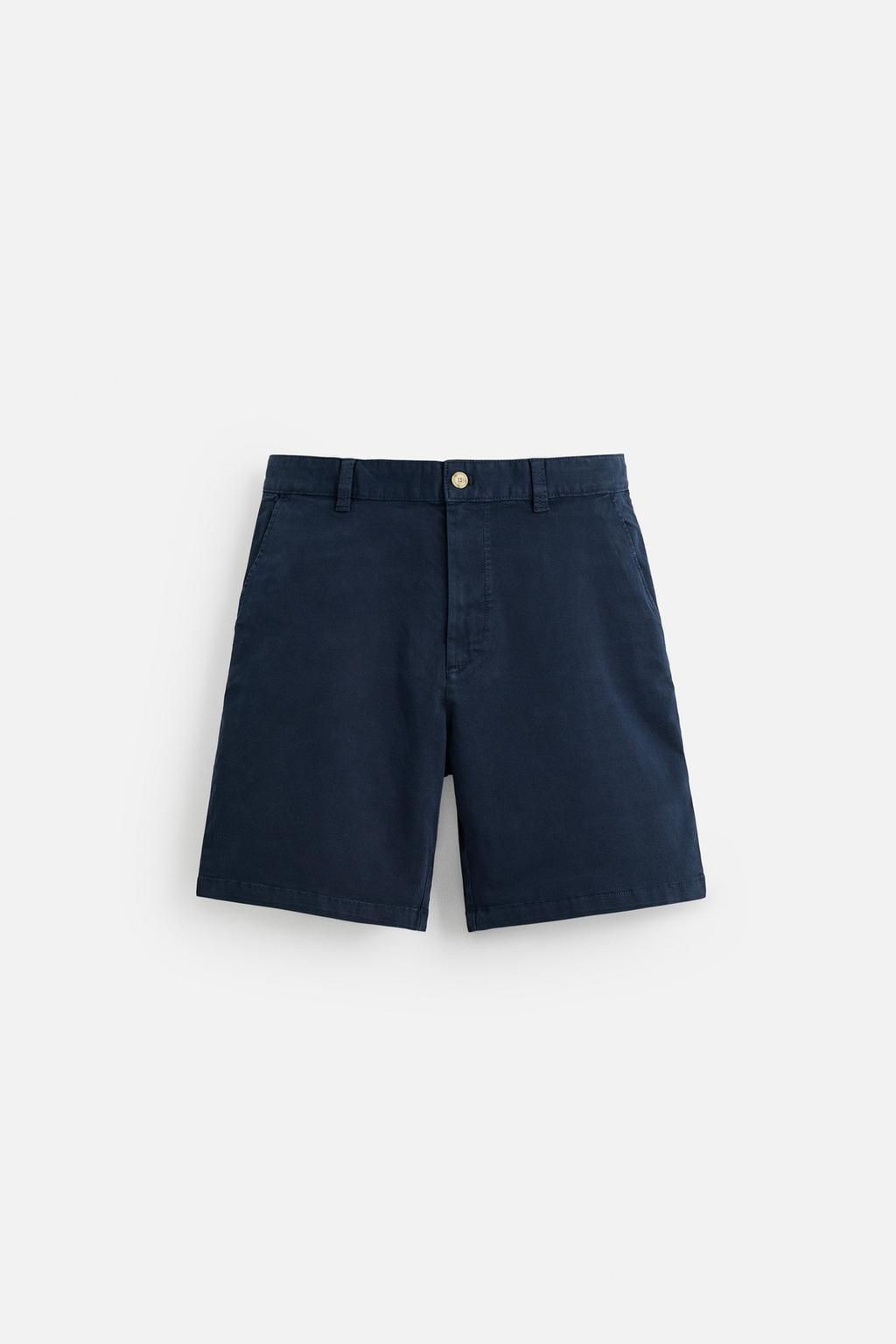 CHINO REGULAR FIT BERMUDA SHORTS - Zara фото 35