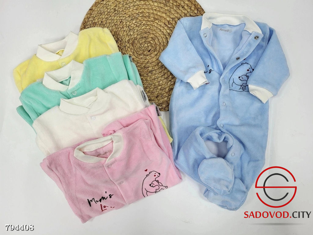 Комбинезон велюровый с рисунком - Bruno фото 2