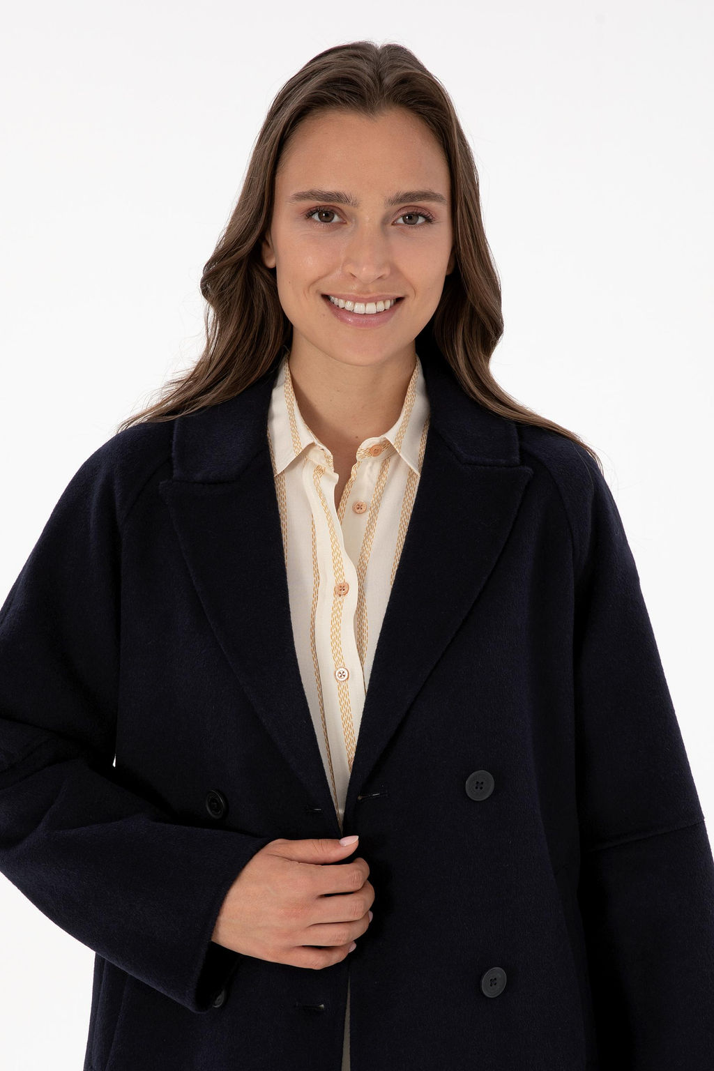 Kad_n Lacivert Ka_e Kaban - U.s. polo assn фото 2