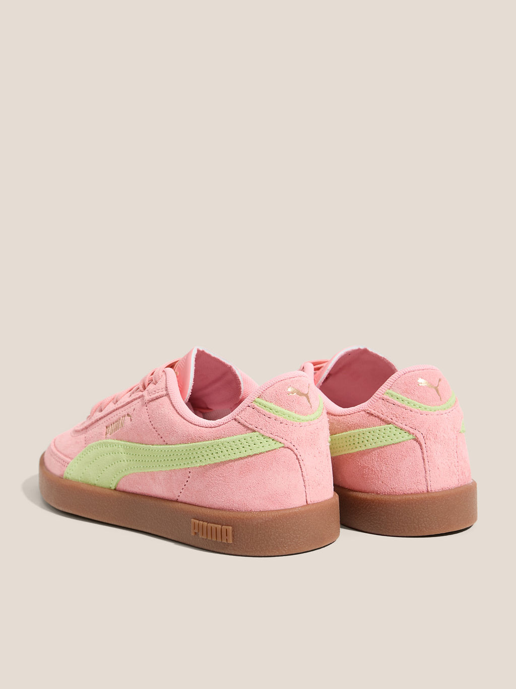 Женские кеды PUMA Puma Club II Era Suede Артикул 4588493, светло-розовый