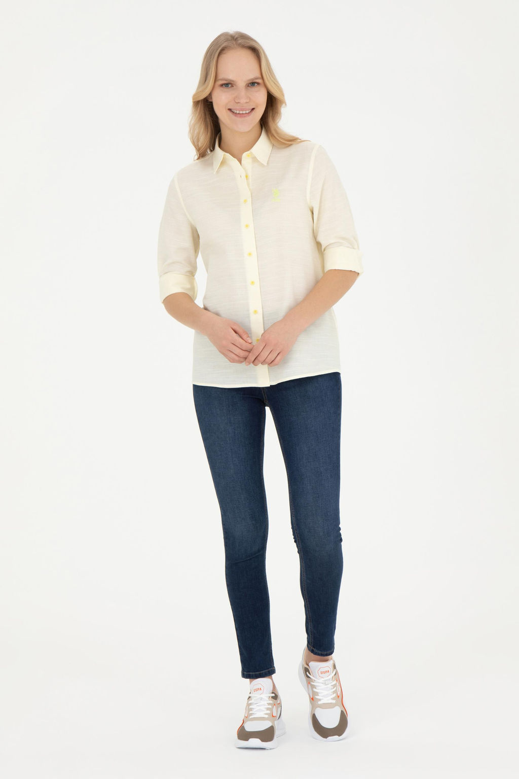 Kad_n A__k Sar_ Uzun Kollu G_mlek - U.s. polo assn фото 4