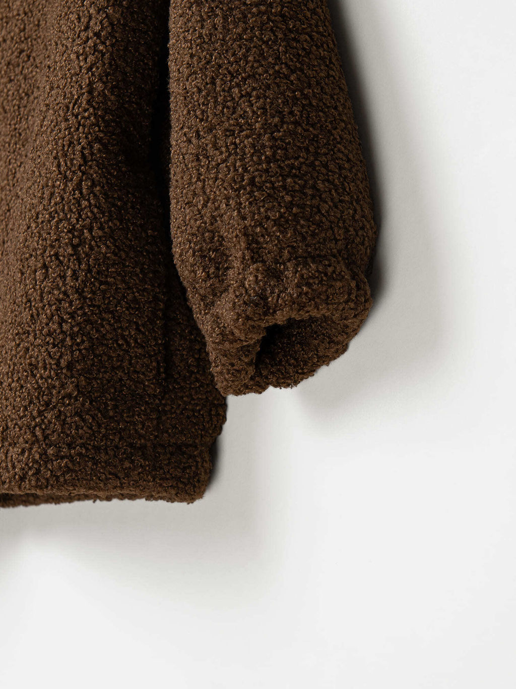 Толстовка букле Шоколад утепленная - Bungly фото 6