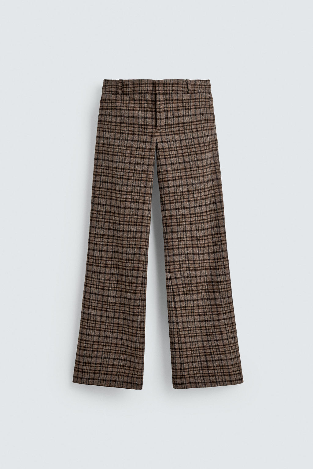 CHECKED FLARE FIT TROUSERS HARRY LAMBERT FOR ZARA X DISNEY  фото 2