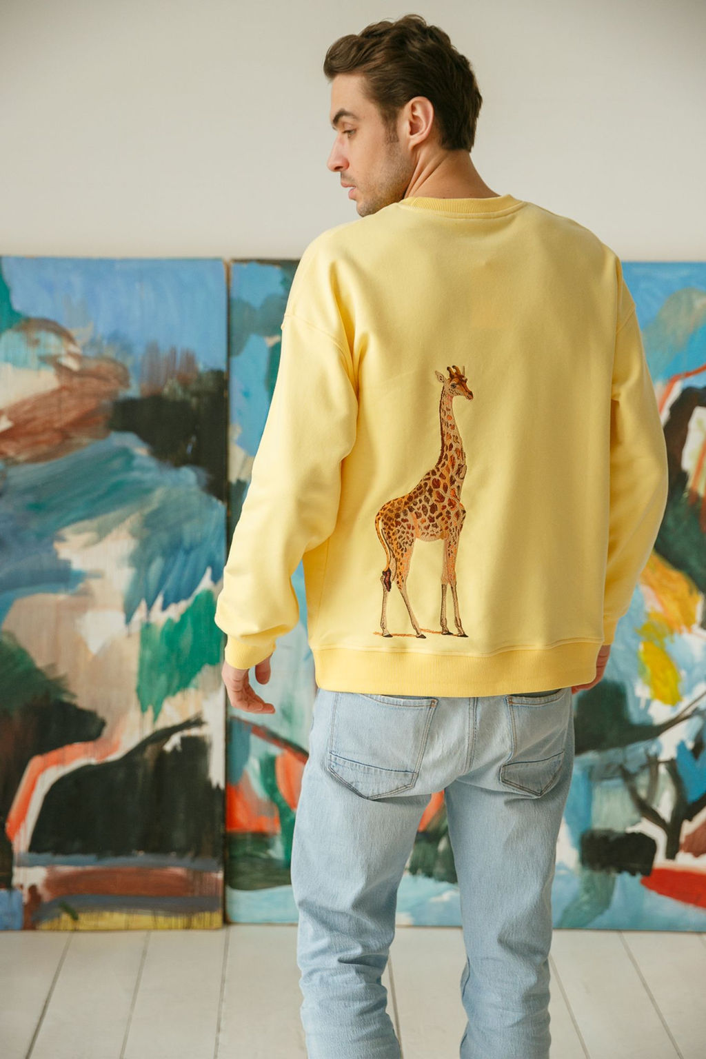 Свитшот мужской Giraffe - Captain's mate фото 2