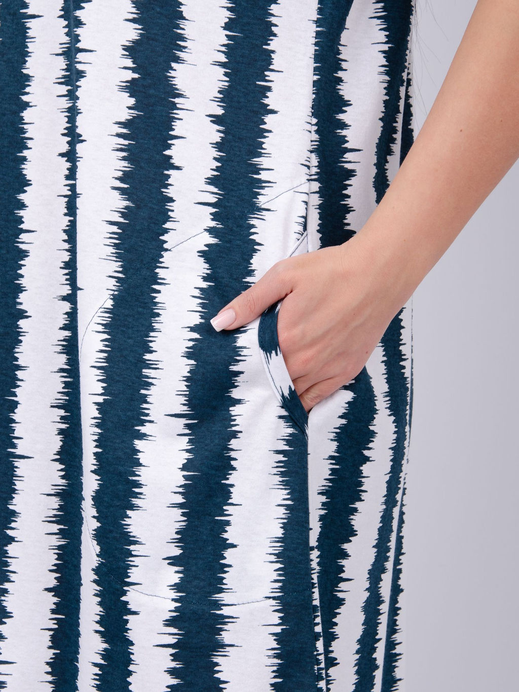 Туника "Тропикана 6" волна, трикотаж