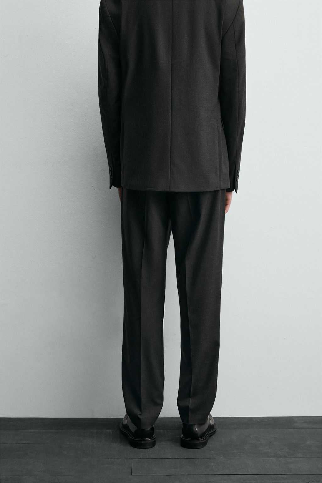 SLIM FIT SUIT TROUSERS - Zara фото 3
