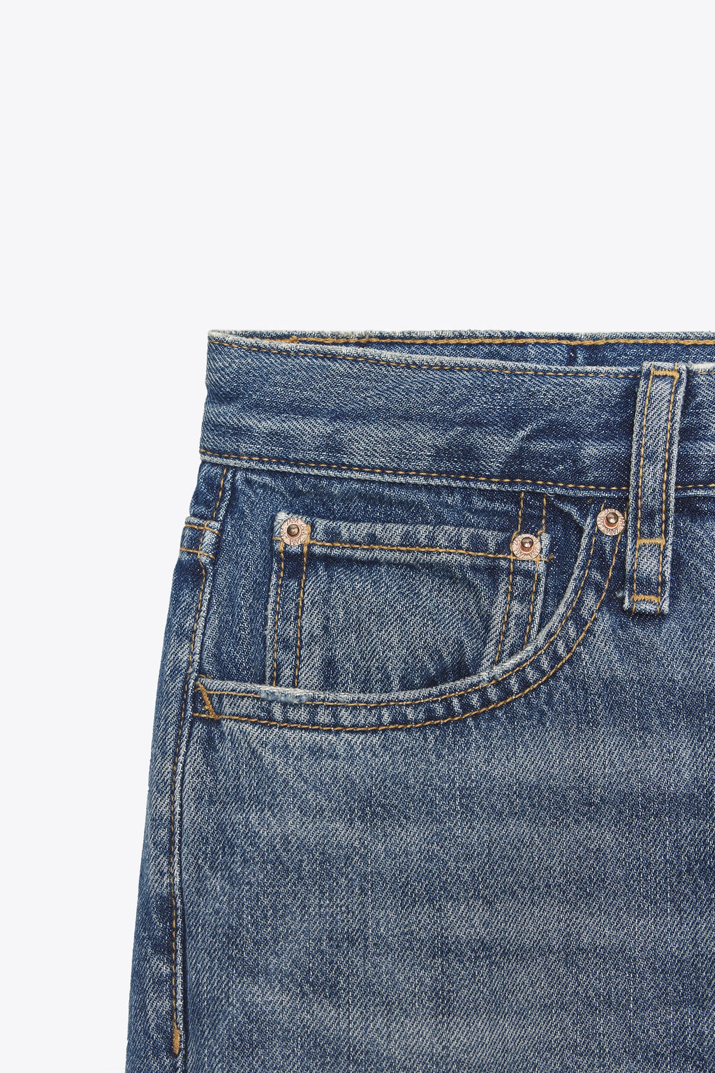Z 1975 CROPPED MID-WAIST JEANS - Zara фото 10