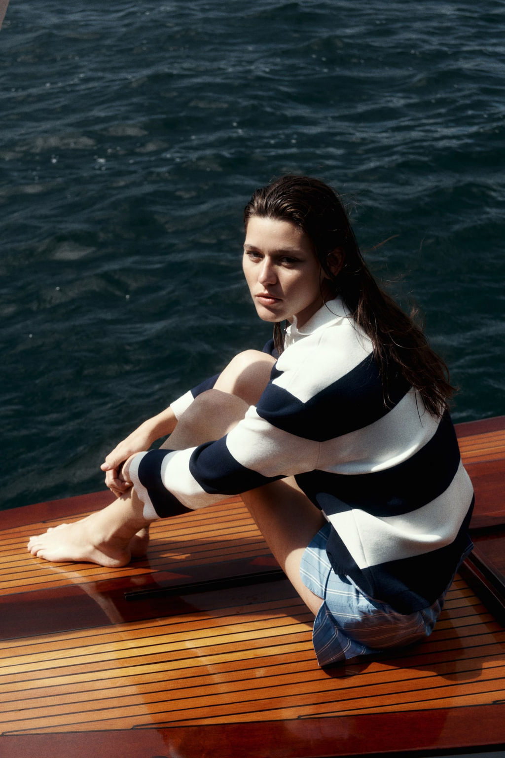 Polo en punto fino - H&m фото 4