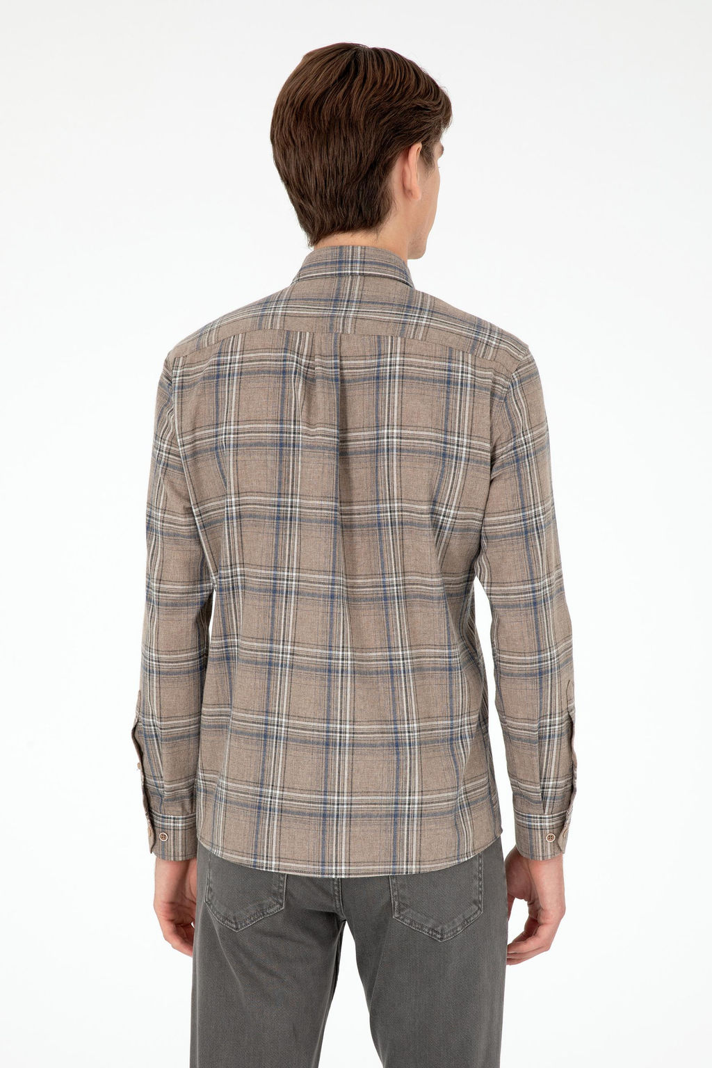 Мужская рубашка с длинным рукавом Stone - U.s. polo assn фото 12